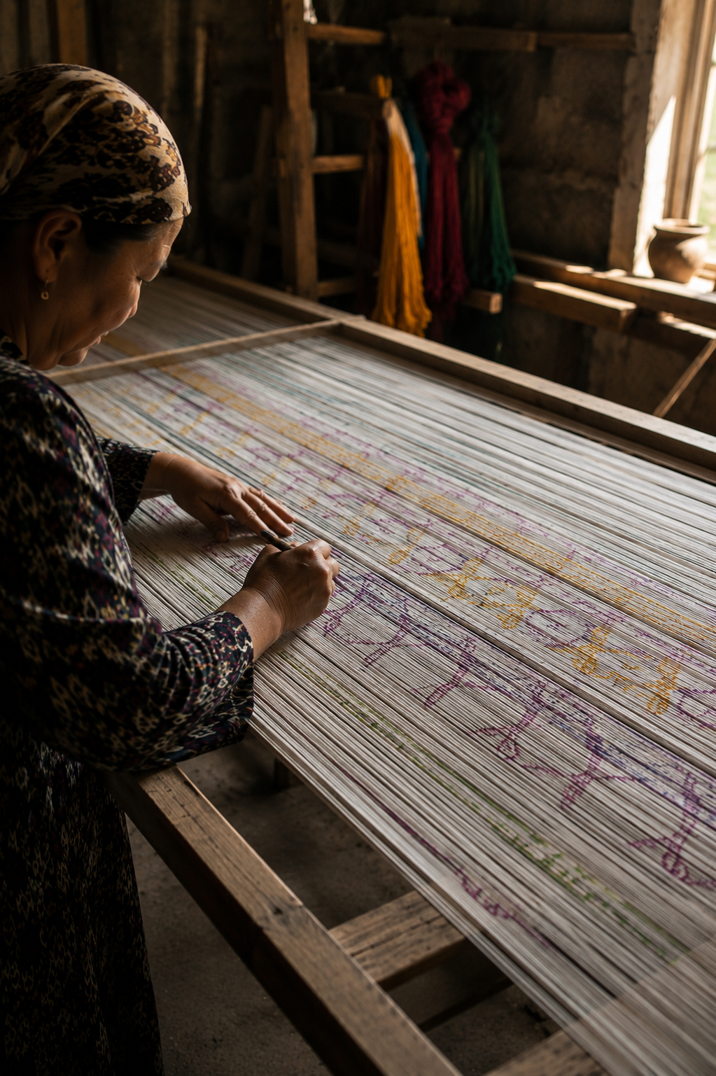 The Secret Language of Ikat