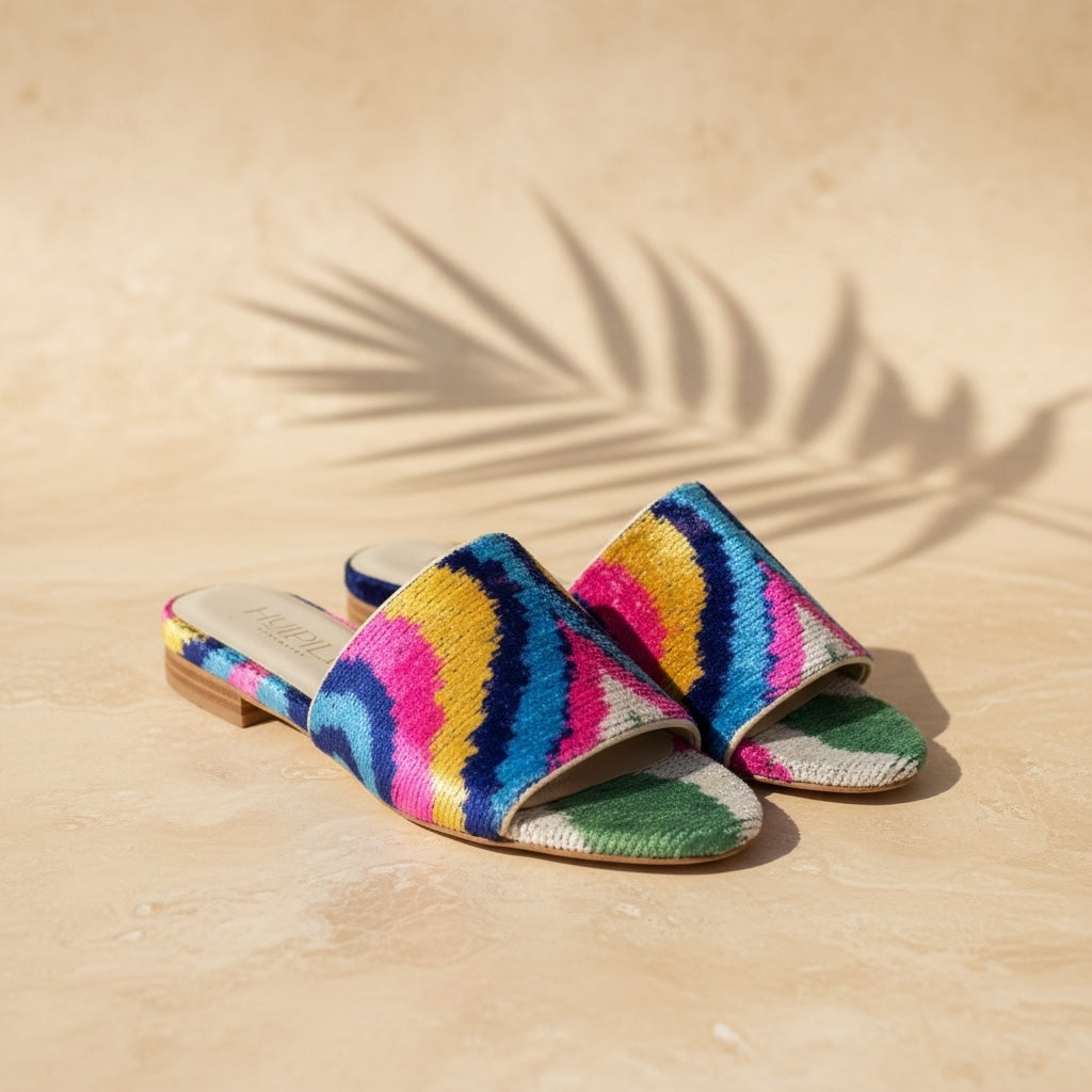 Emerald Diamond • The Ikat Sandals