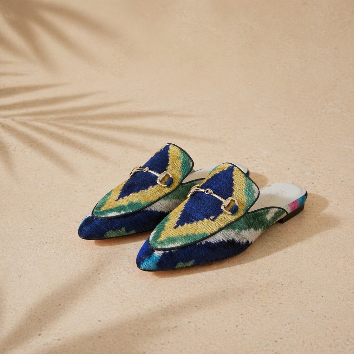 Azure Riviera • The Ikat Mule Heritage