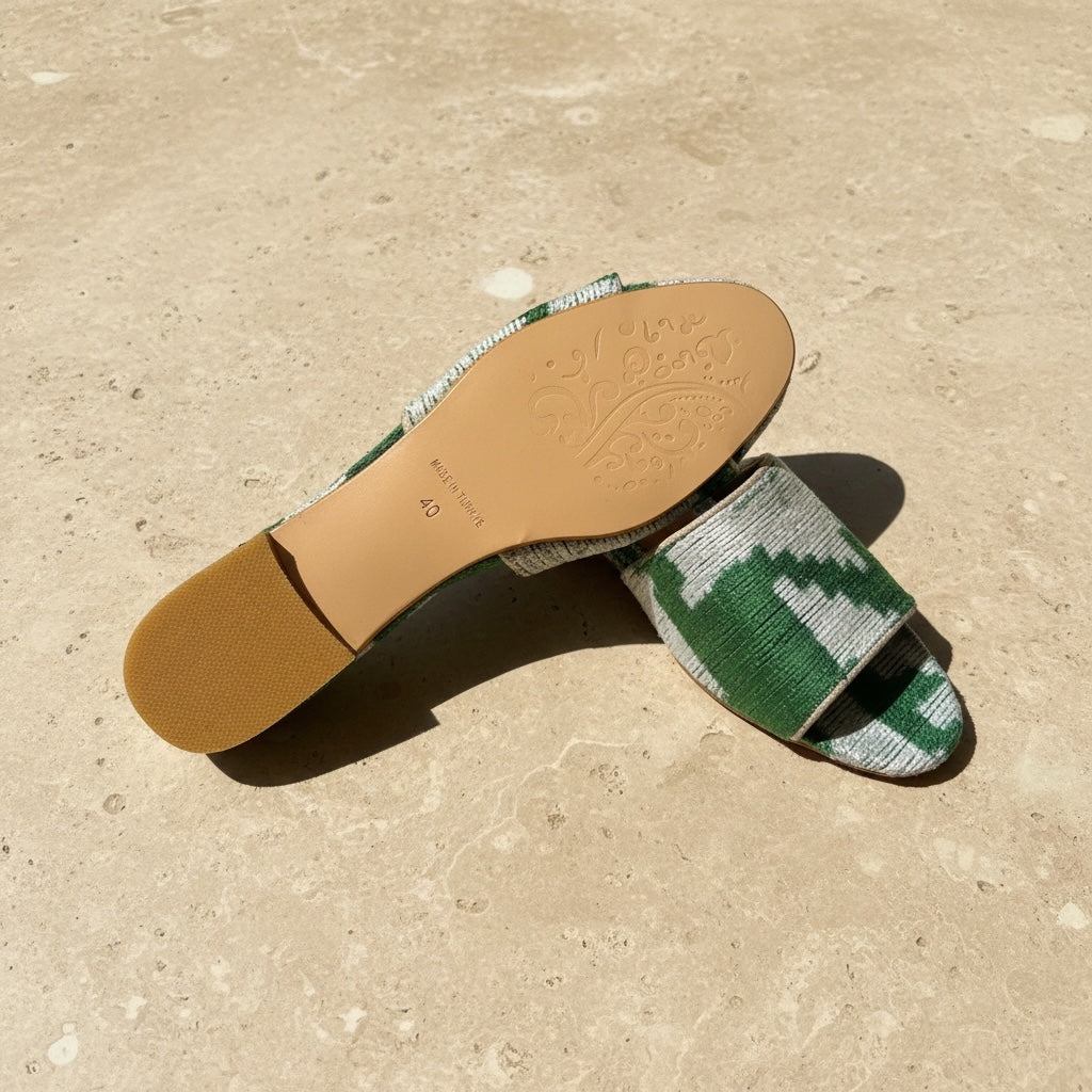 Jade Ikat • The Ikat Sandals