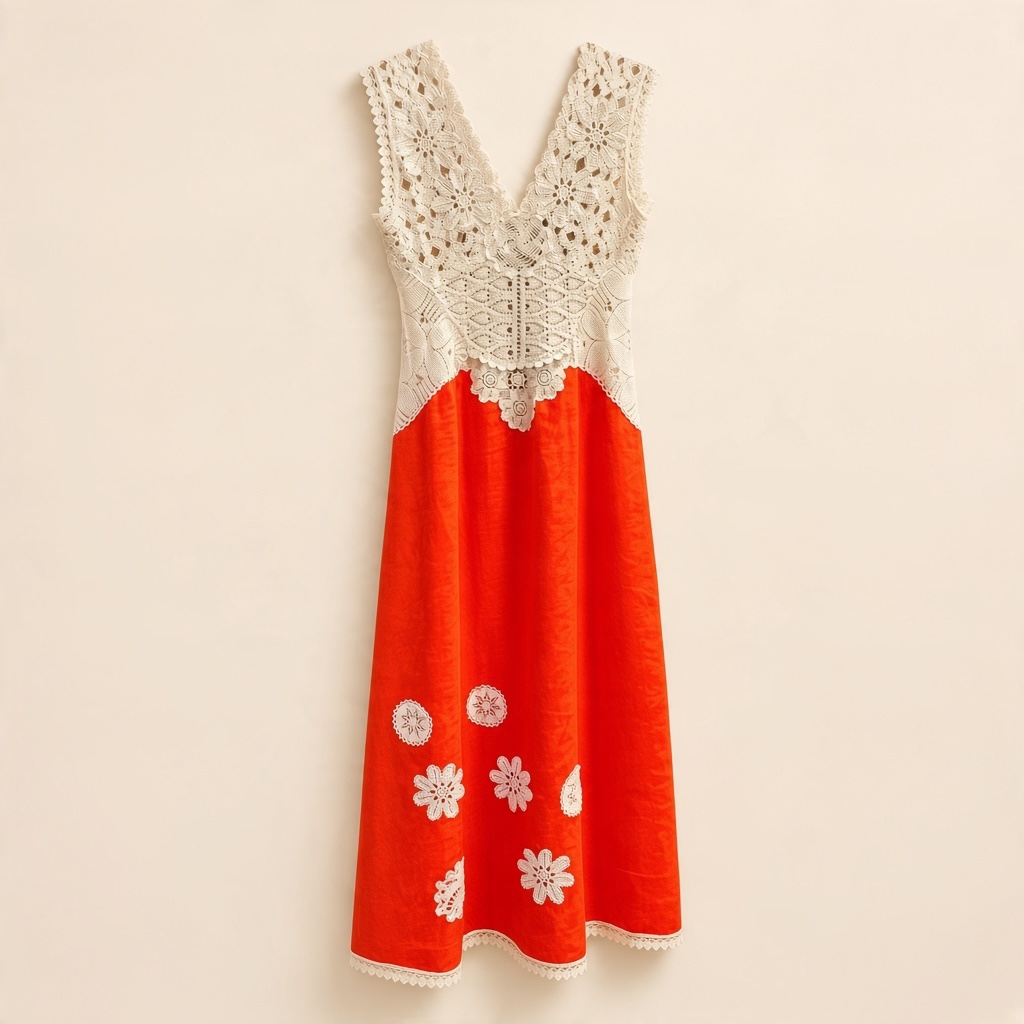 Mevra Kamaci • Mandarin Lace Dress