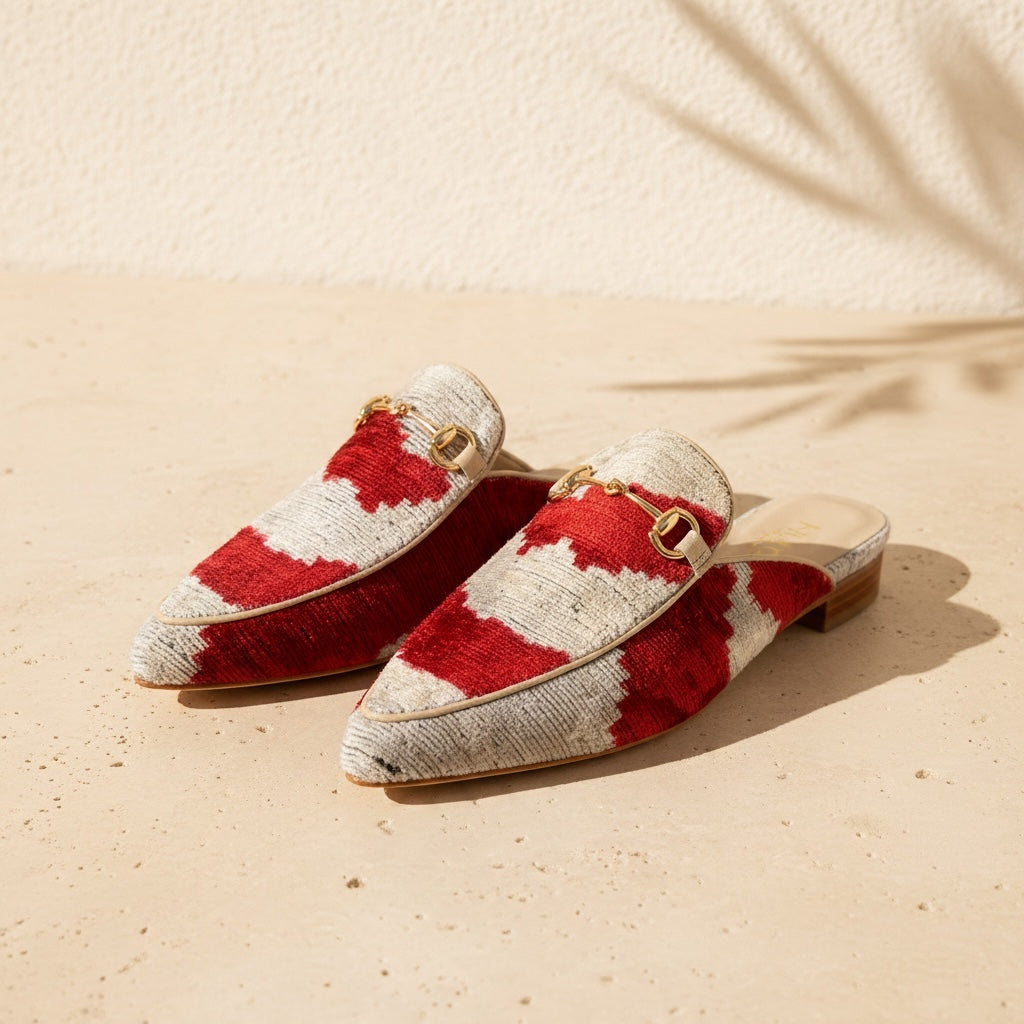The Ikat Mule Heritage • Red Camel