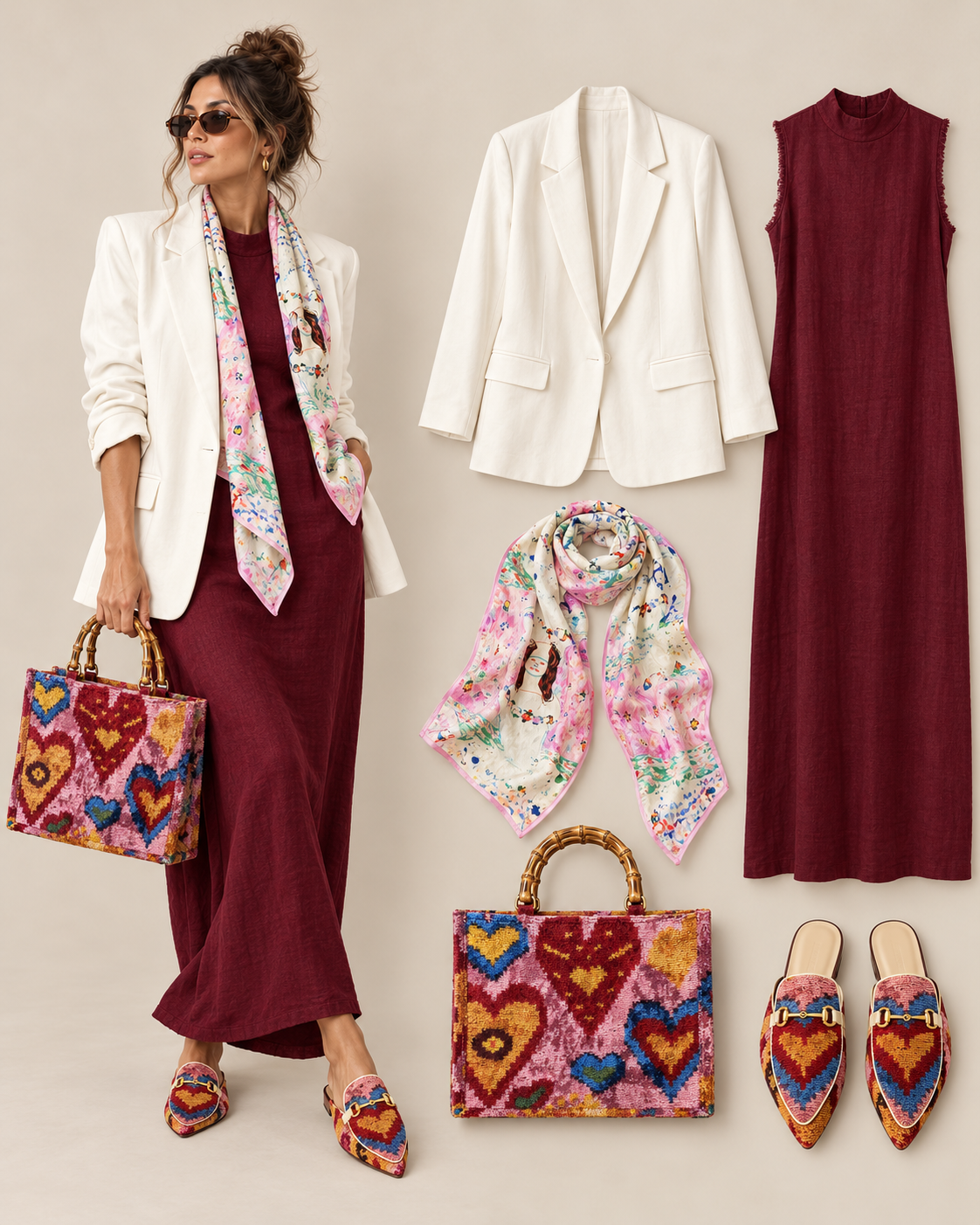 The Ikat Mule Heritage • Woven Hearts