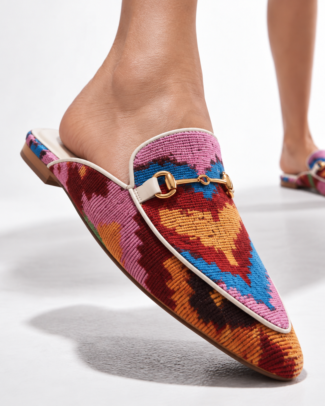 The Ikat Mule Heritage • Woven Hearts