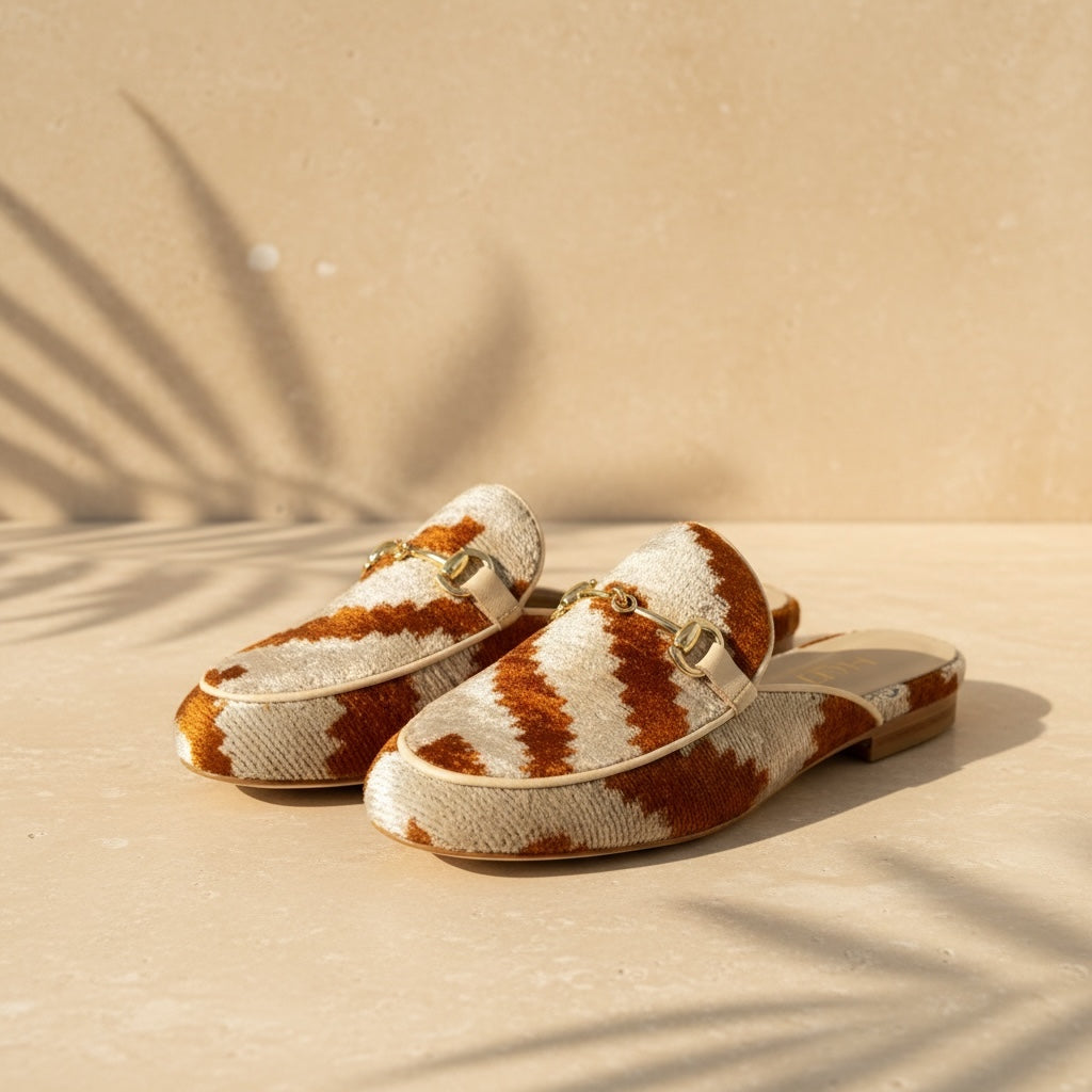 Sahara Royal • The Ikat Round Mule