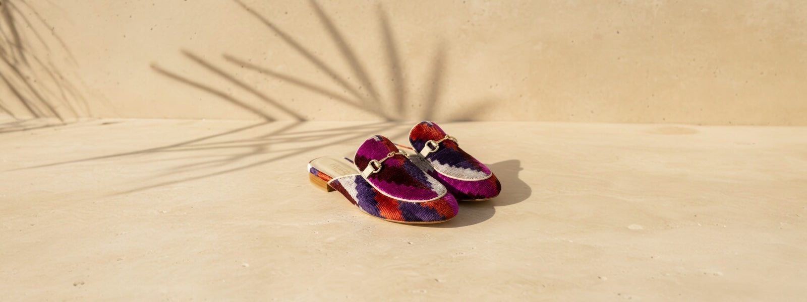 The Ikat Round Mule