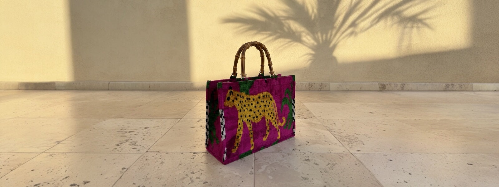The Ikat Bamboo Tote