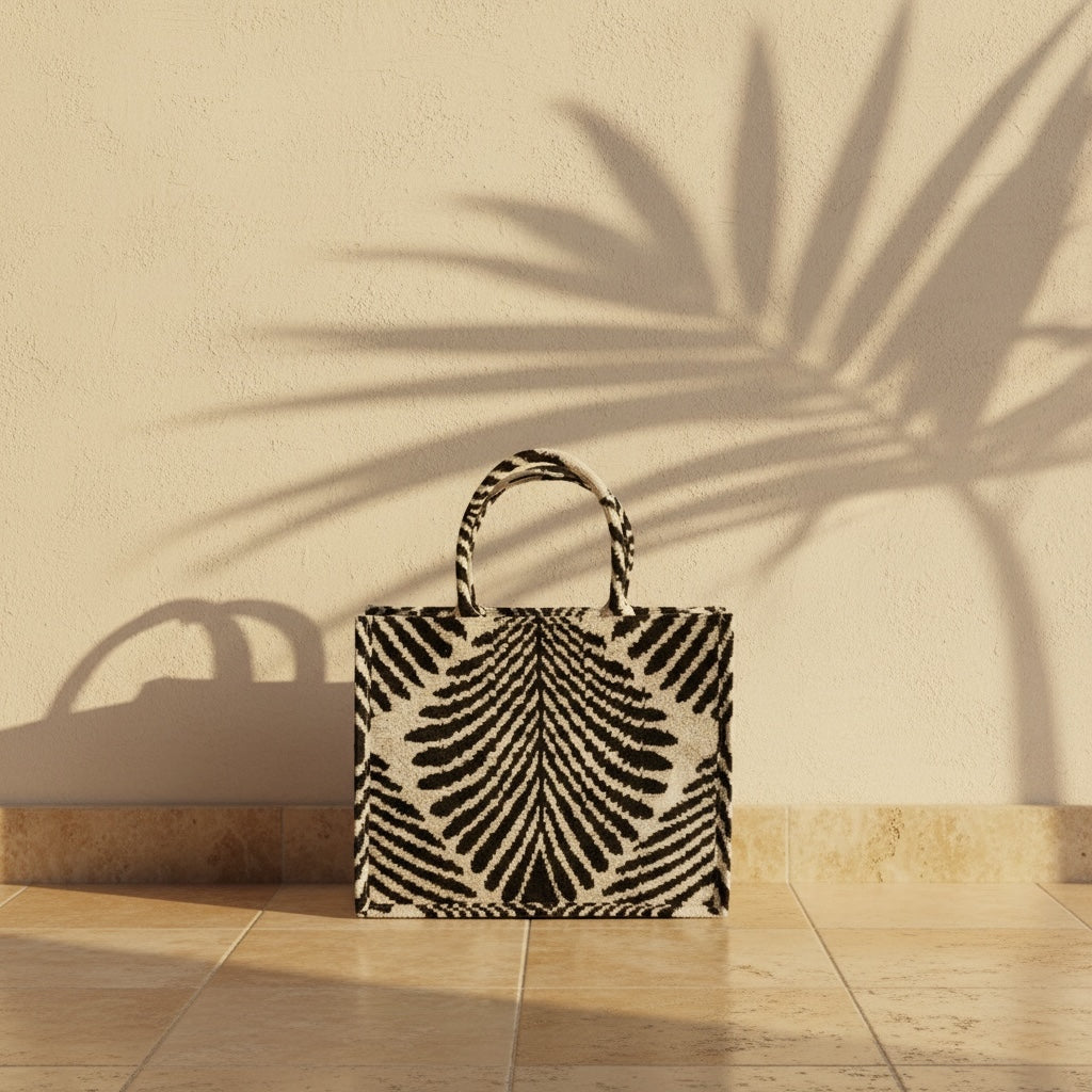 The Ikat Grand Tote • Midnight