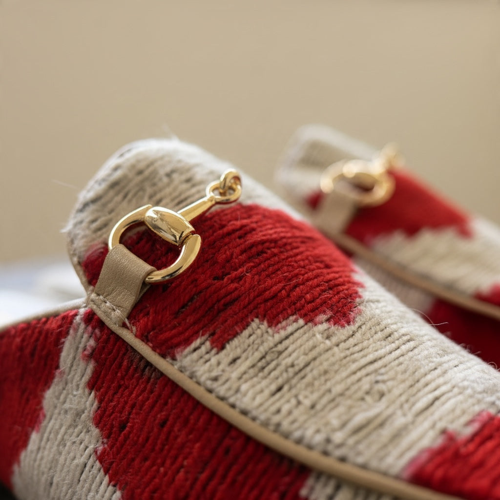 The Ikat Mule Heritage • Red Camel