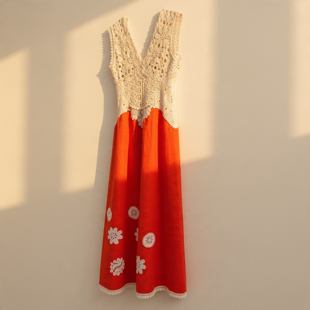Mevra Kamaci • Mandarin Lace Dress