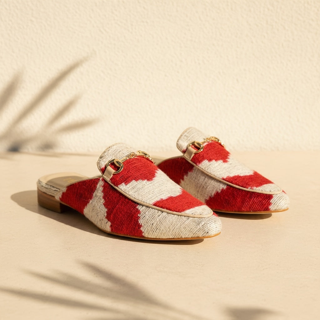 The Ikat Mule Heritage • Red Camel