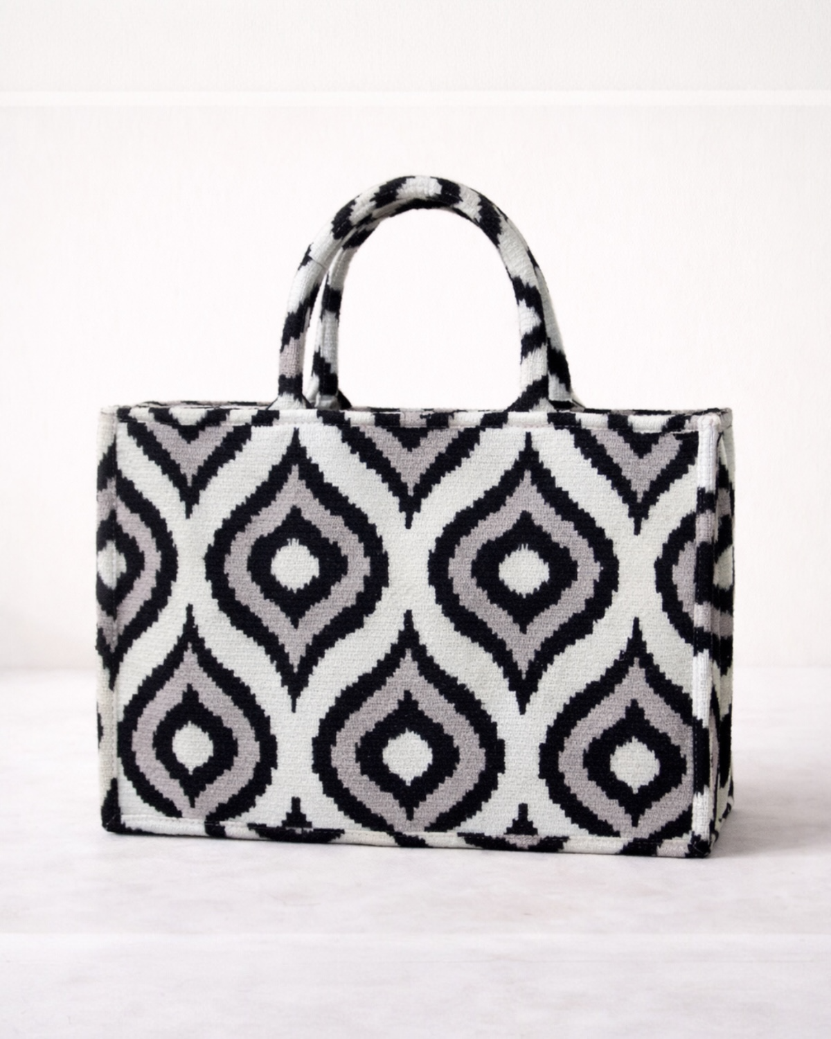 Midnight • The Ikat Grand Tote