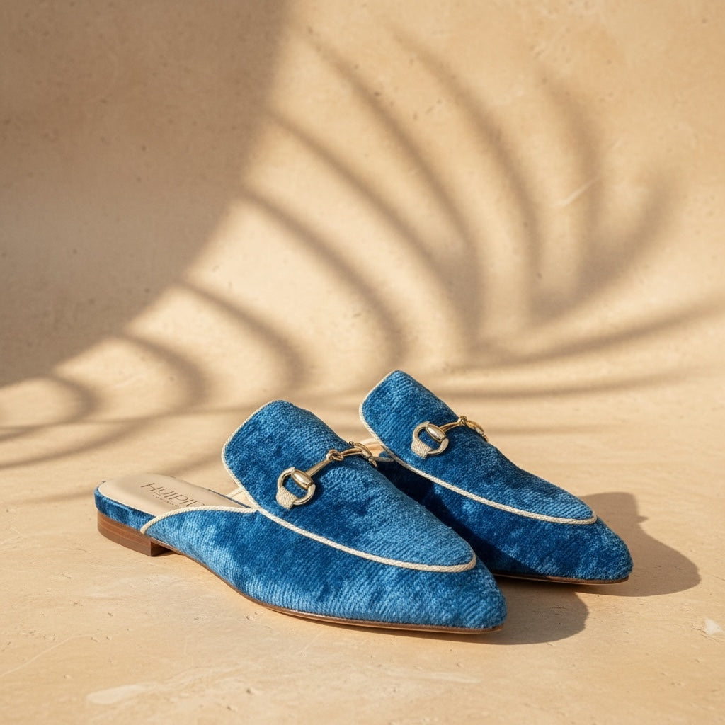 Blue Mirage • The Ikat Mule Heritage